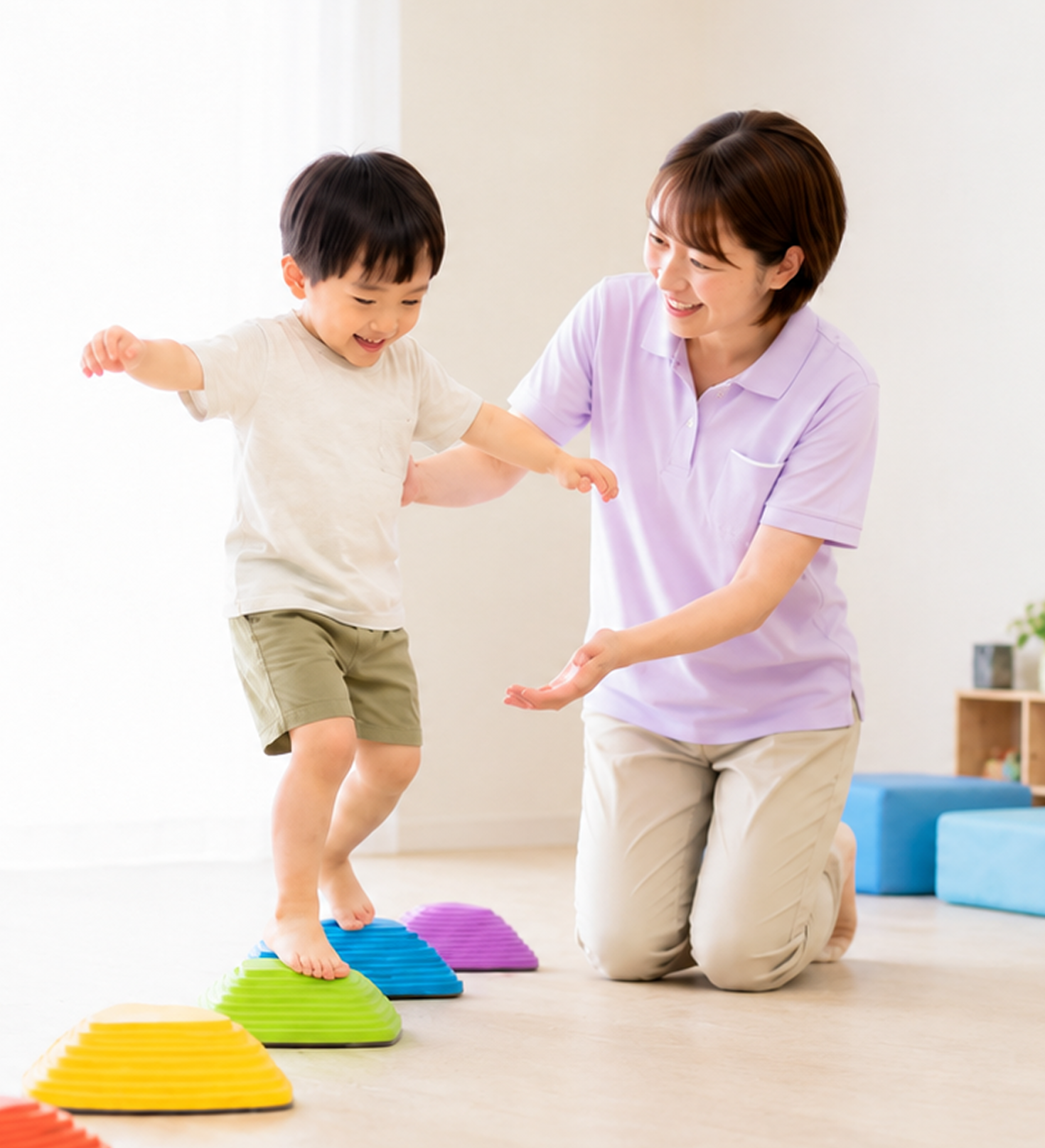 ぽるりる上社で遊ぶ子どもたちのイメージ